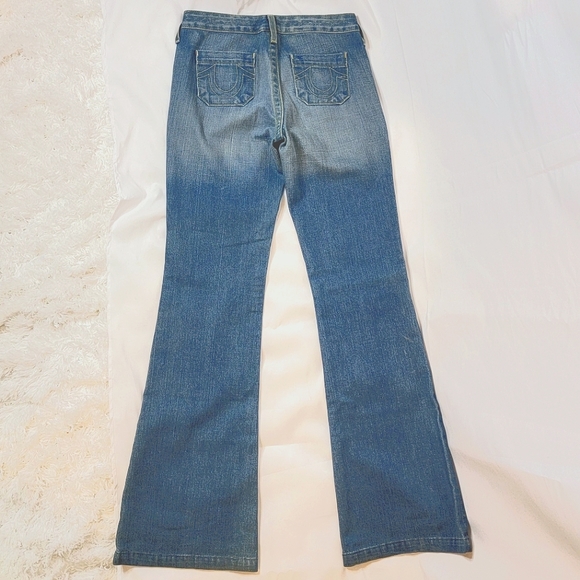 TRUE RELIGION light-wash flare jeans - Picture 10 of 13
